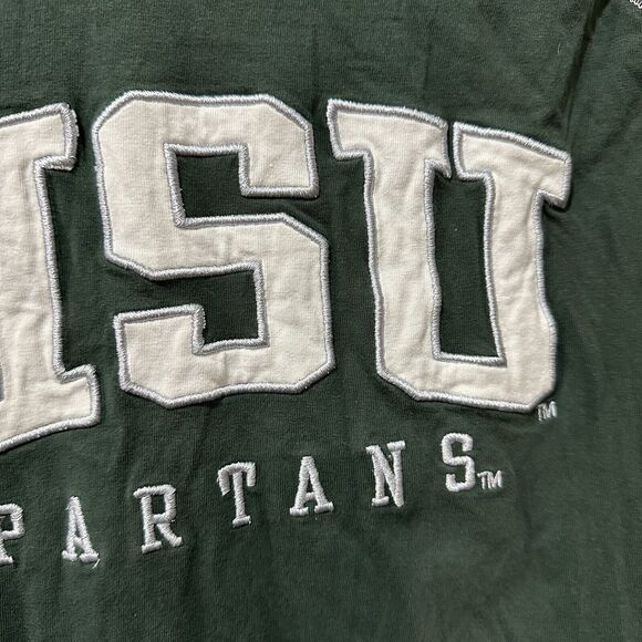 ProEdge By Knights Appeal Green Michigan State Spartans Long Sleeve Shirt Large - Picture 4 of 10